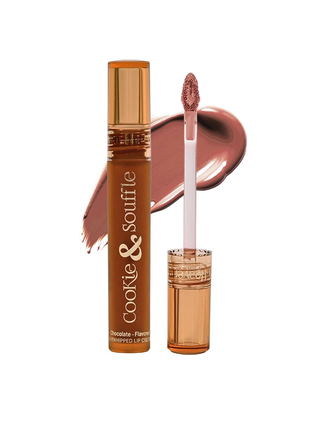 Blue Heaven Cookie & Souffle Chocolate-Flavor Airwhipped Liquid Lipstick - Caramel Kiss