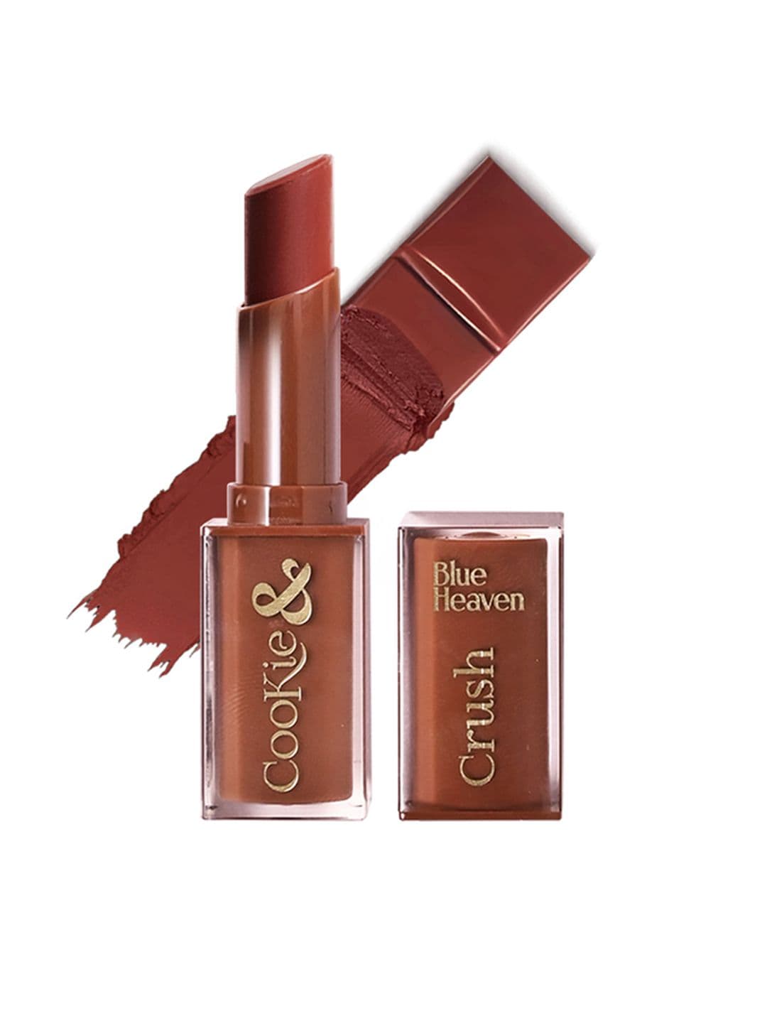 Blue Heaven Cookie & Crush Chocolate-Flavored Soft-Matte Lipstick 3.4g - Dusty Rose Kiss