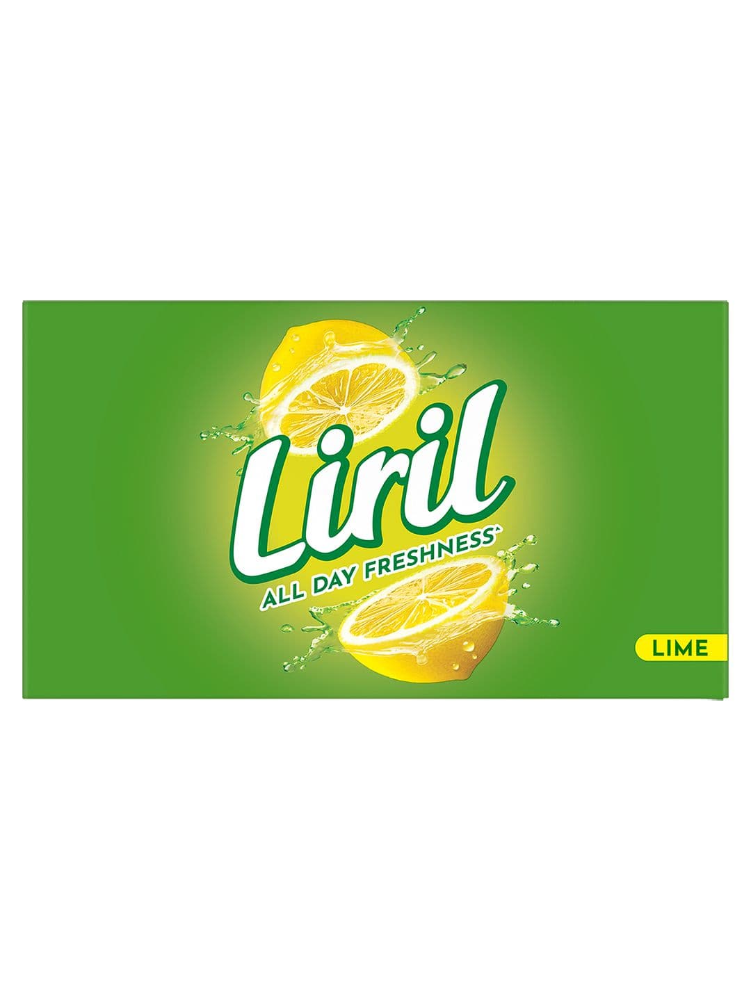 Liril Set of 6 Lime Bathing Bar to Feel the Citrus Burst of Freshness - 125 g each