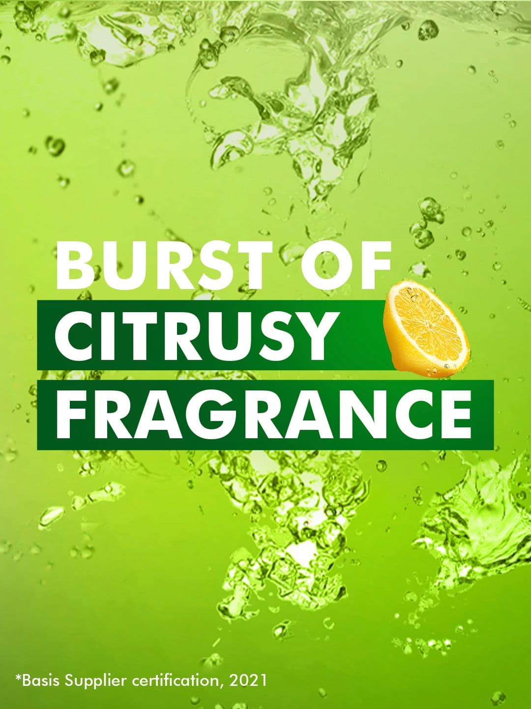 Liril Set of 6 Lime Bathing Bar to Feel the Citrus Burst of Freshness - 125 g each