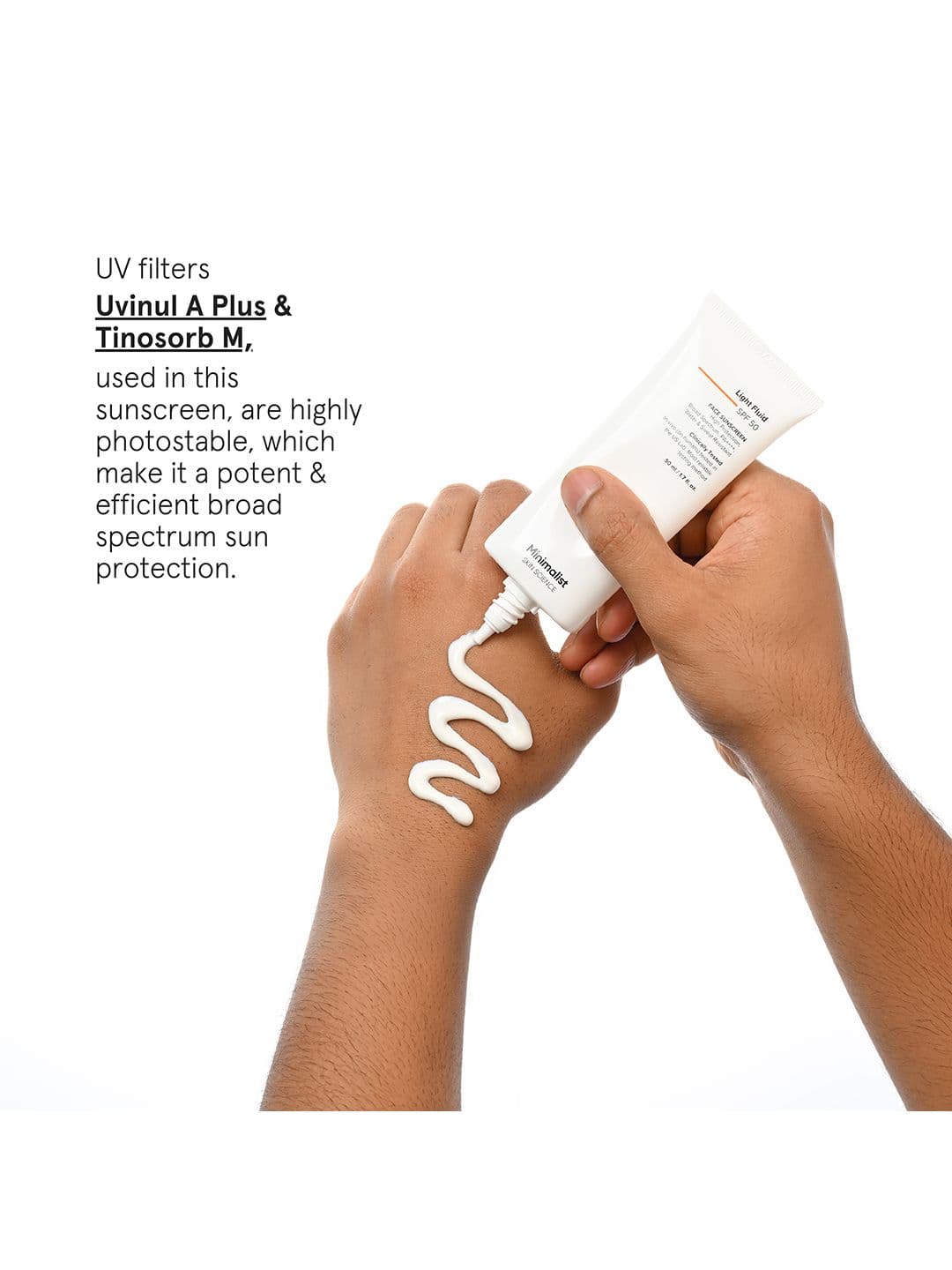 Minimalist Light Fluid SPF 50 Face Sunscreen - 50ml