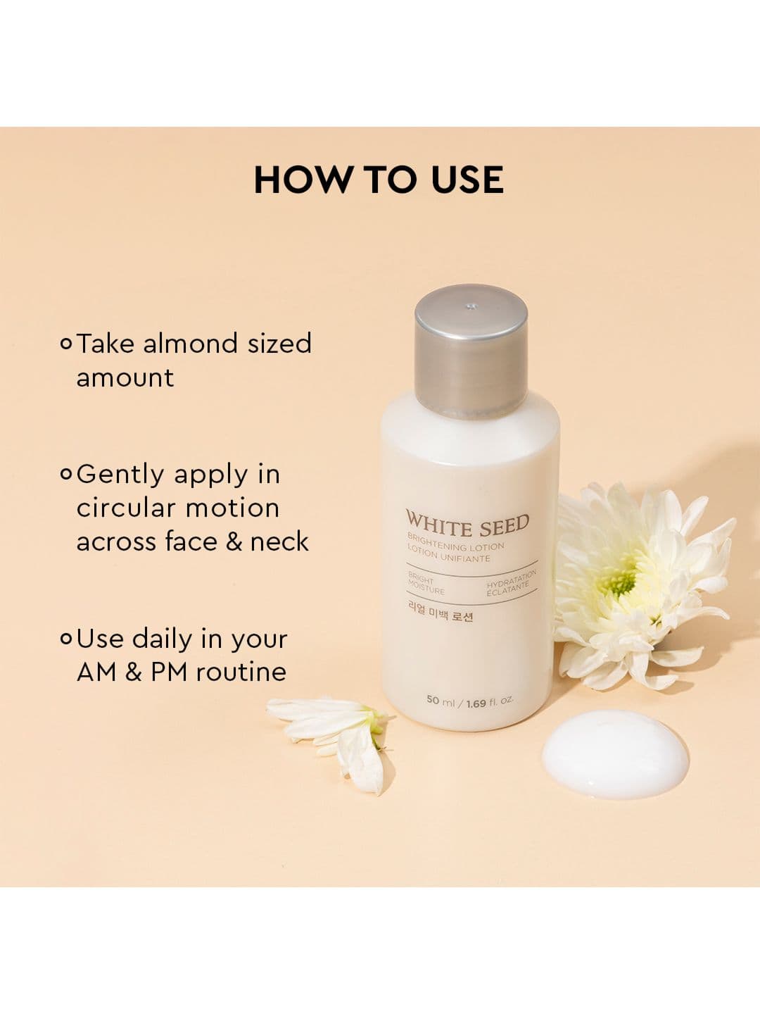 The Face Shop White Seed Brightening Lotion -50ml