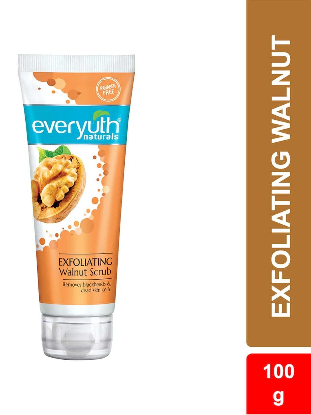 everyuth Naturals Exfoliating Walnut Scrub To Remove Blackheads - 100g