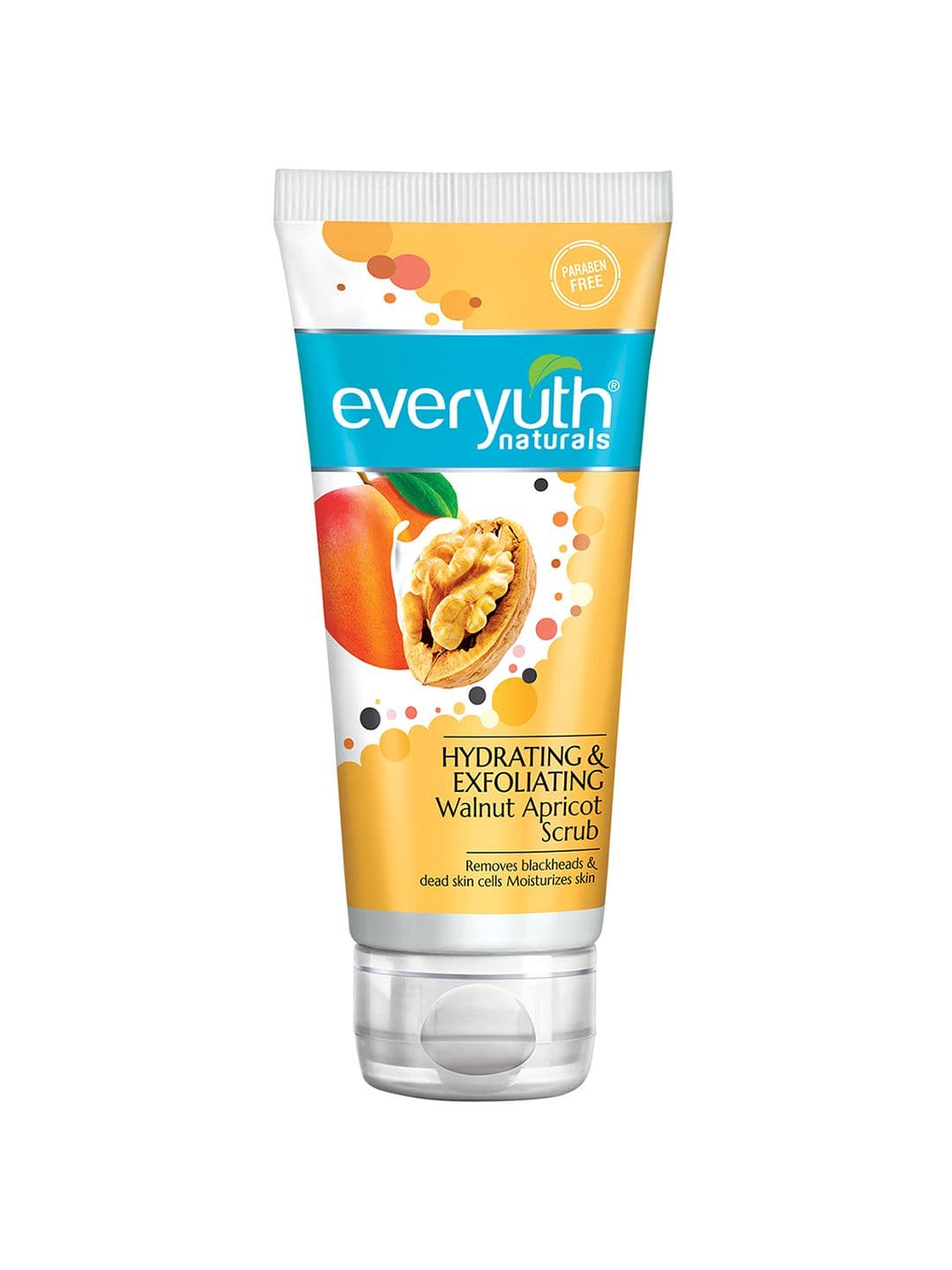 everyuth Naturals Hydrating & Exfoliating Walnut Apricot Face Scrub For Blackheads - 100g