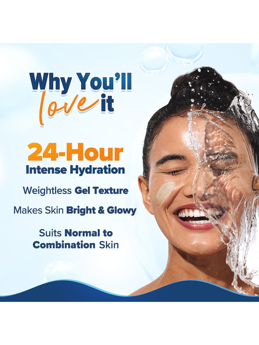 Aqualogica Glow Hydra Gel Moisturizer With Vitamin C & Papaya - 200g