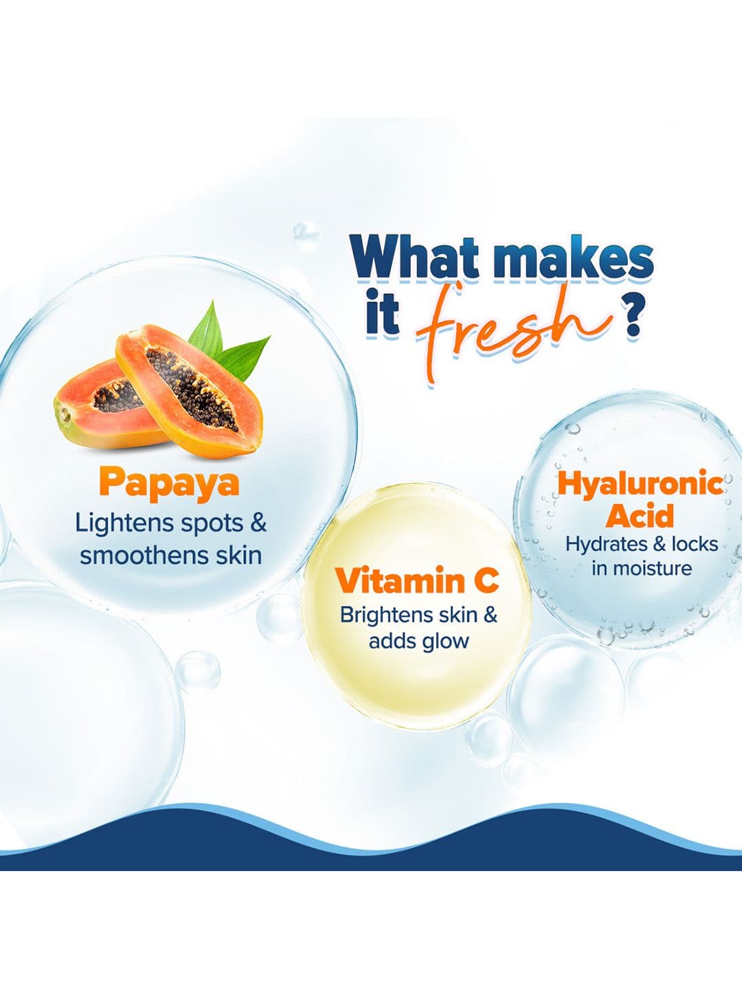 Aqualogica Glow Hydra Gel Moisturizer With Vitamin C & Papaya - 200g