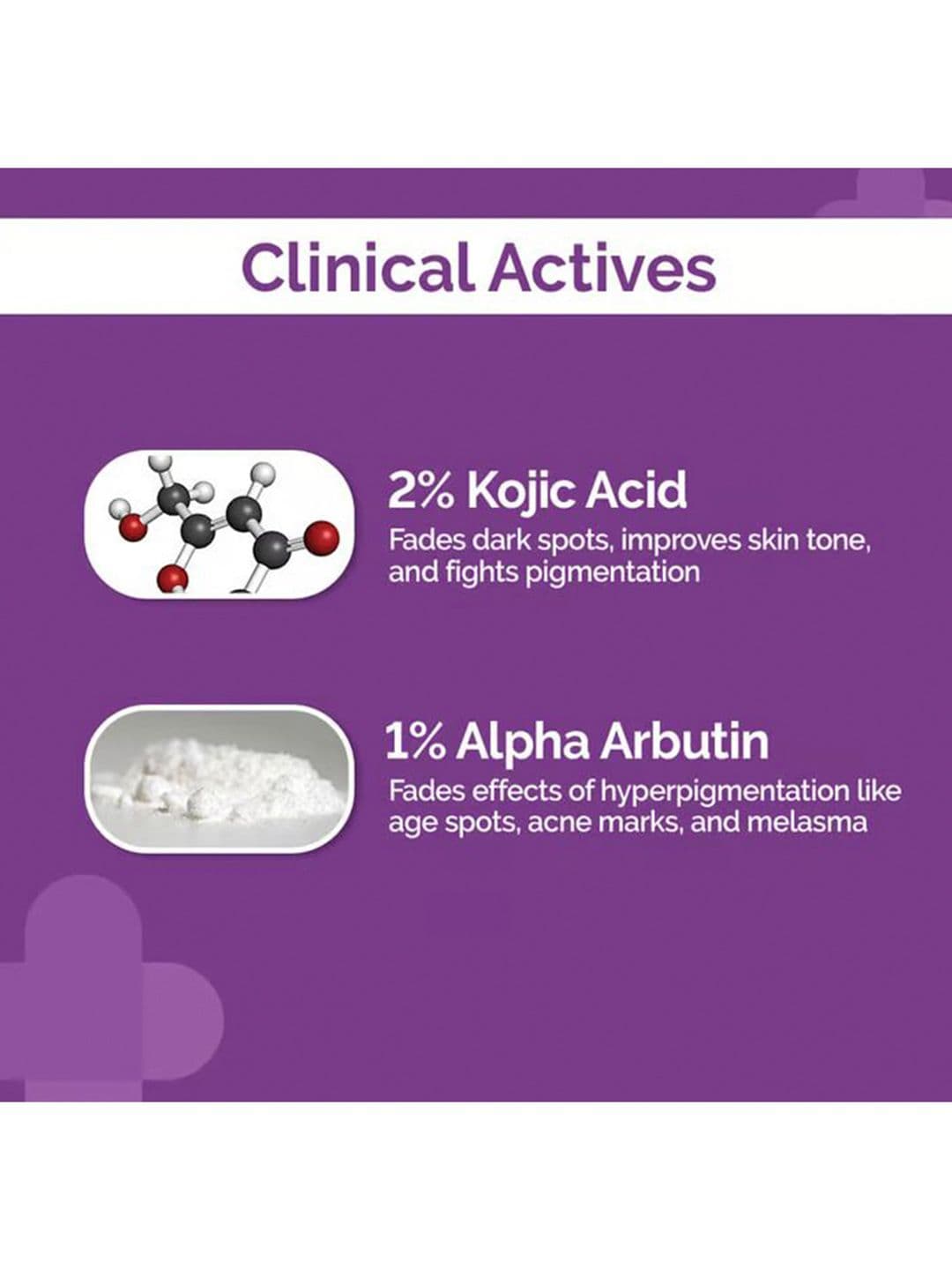 The Derma co. Anti-Pigmentation Combo with Kojic Acid - Face Wash 100 ml & Serum 30 ml