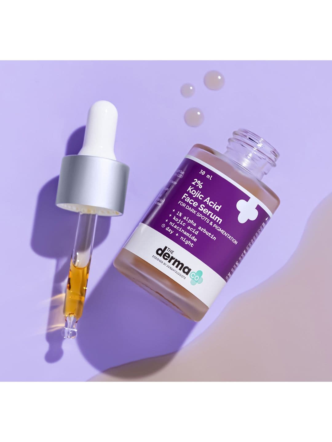 The Derma co. Anti-Pigmentation Combo with Kojic Acid - Face Wash 100 ml & Serum 30 ml