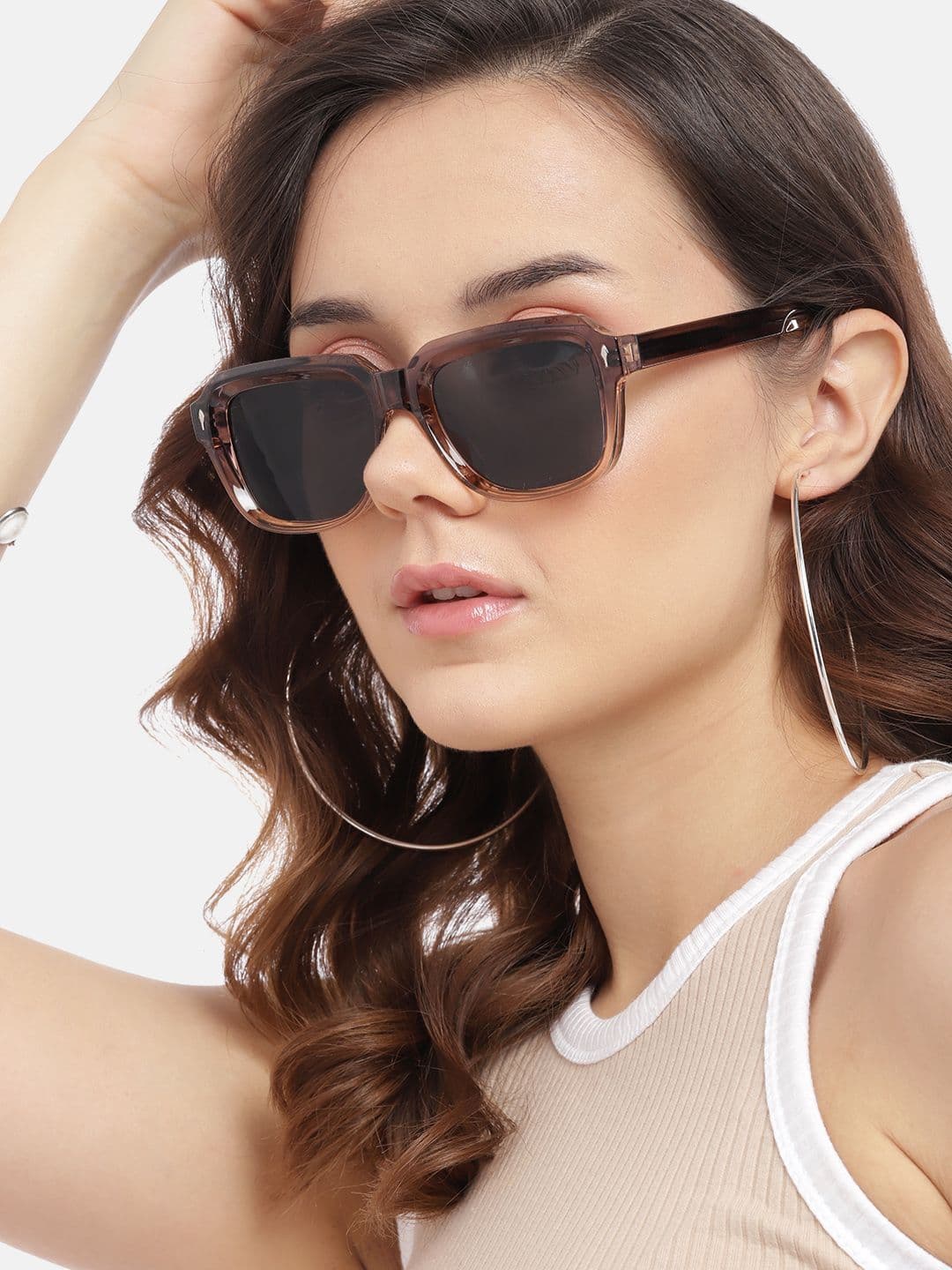 Carlton London Women Rectangle Sunglasses with UV Protected Lens