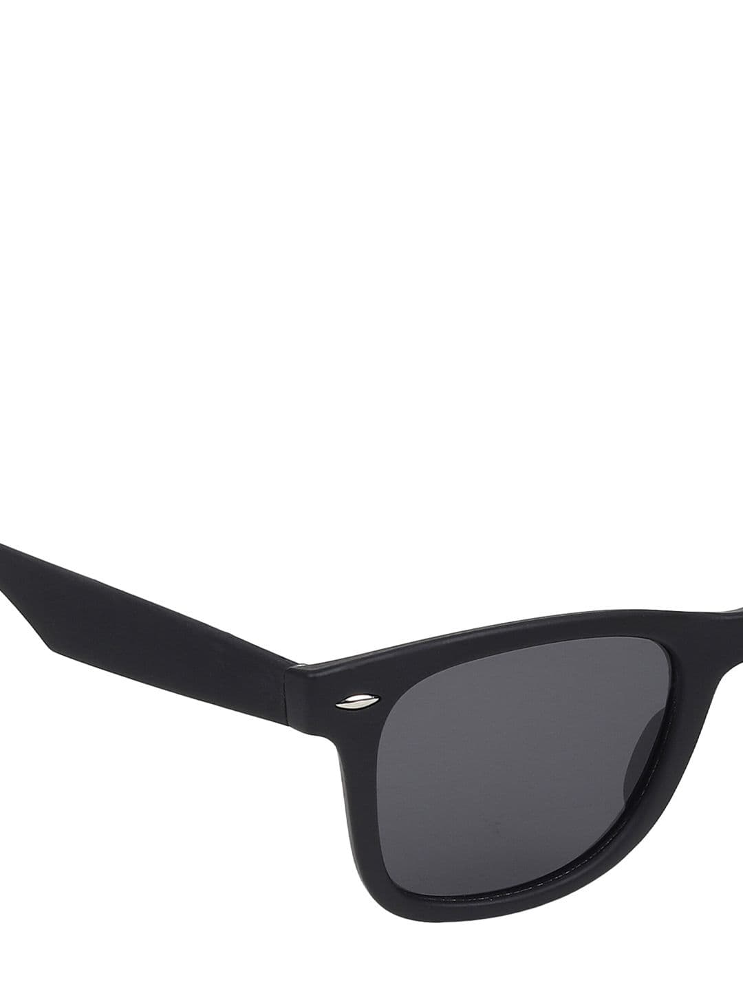 The Roadster Lifestyle Co. Unisex Black UV Protected Wayfarer Sunglasses