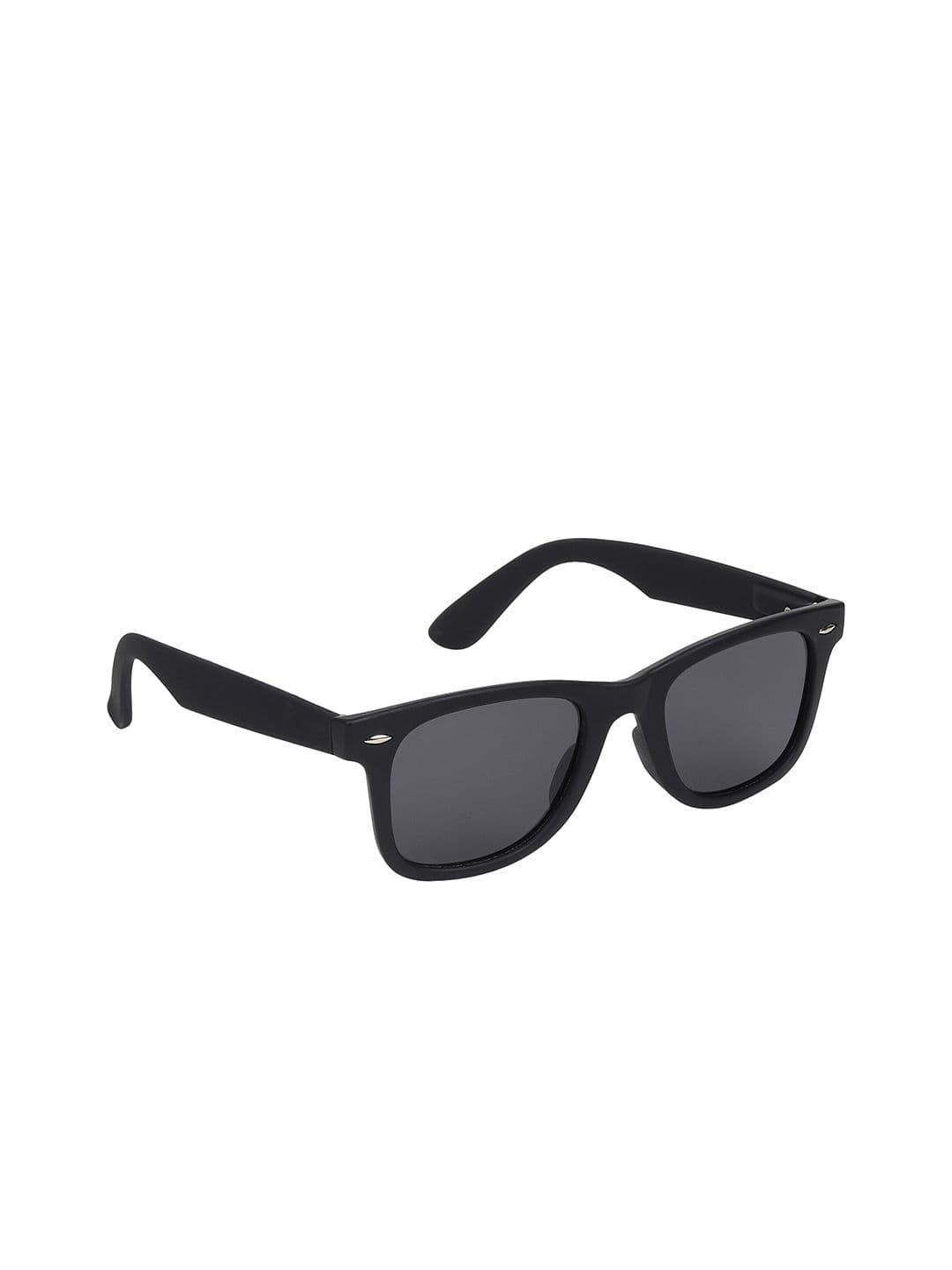 The Roadster Lifestyle Co. Unisex Black UV Protected Wayfarer Sunglasses