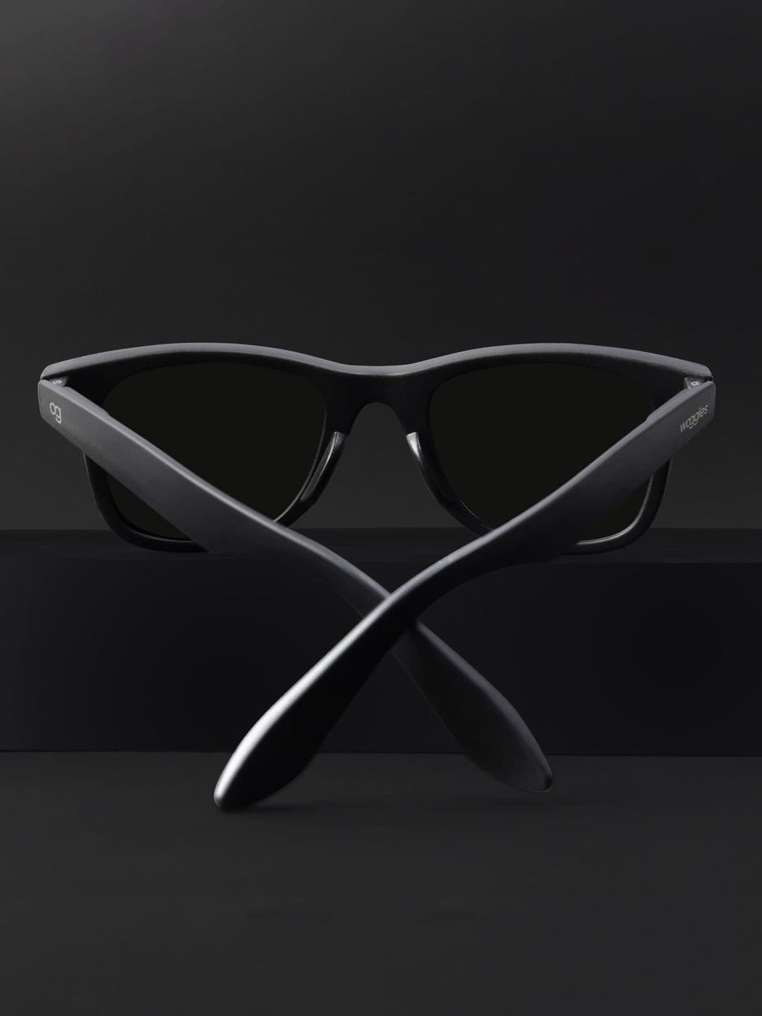 Woggles Unisex Wayfarer Sunglasses with Polarised Lens