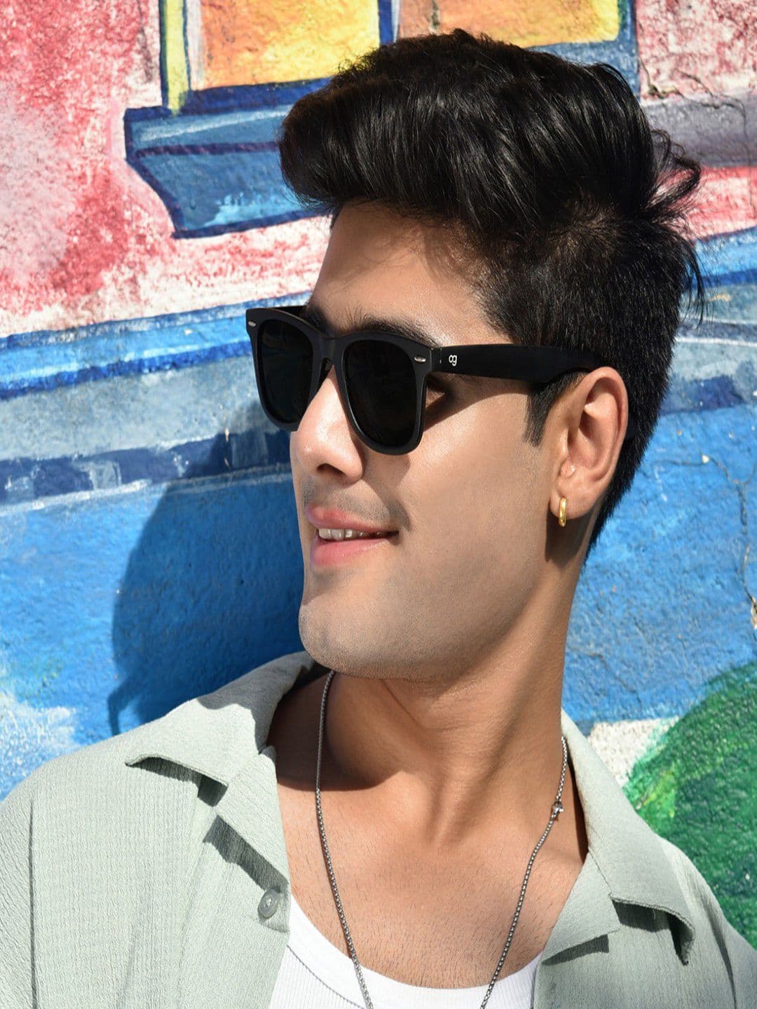 Woggles Unisex Wayfarer Sunglasses with Polarised Lens