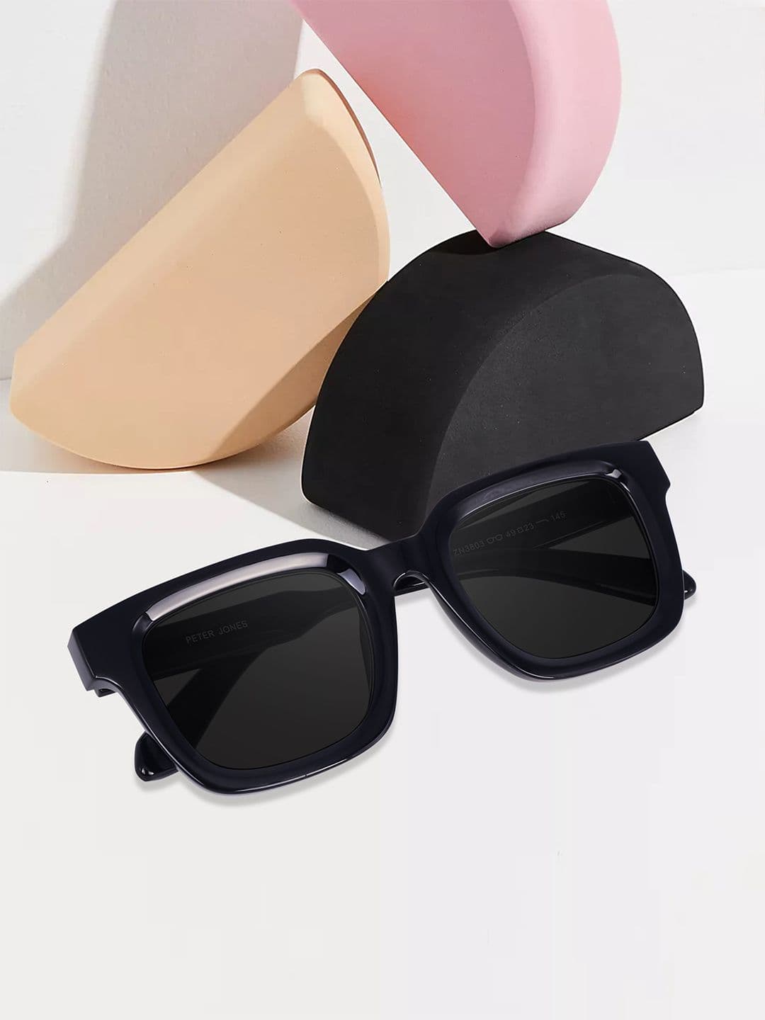 Peter Jones Eyewear Unisex Oversized Sunglasses with Polarised Lens 3803B