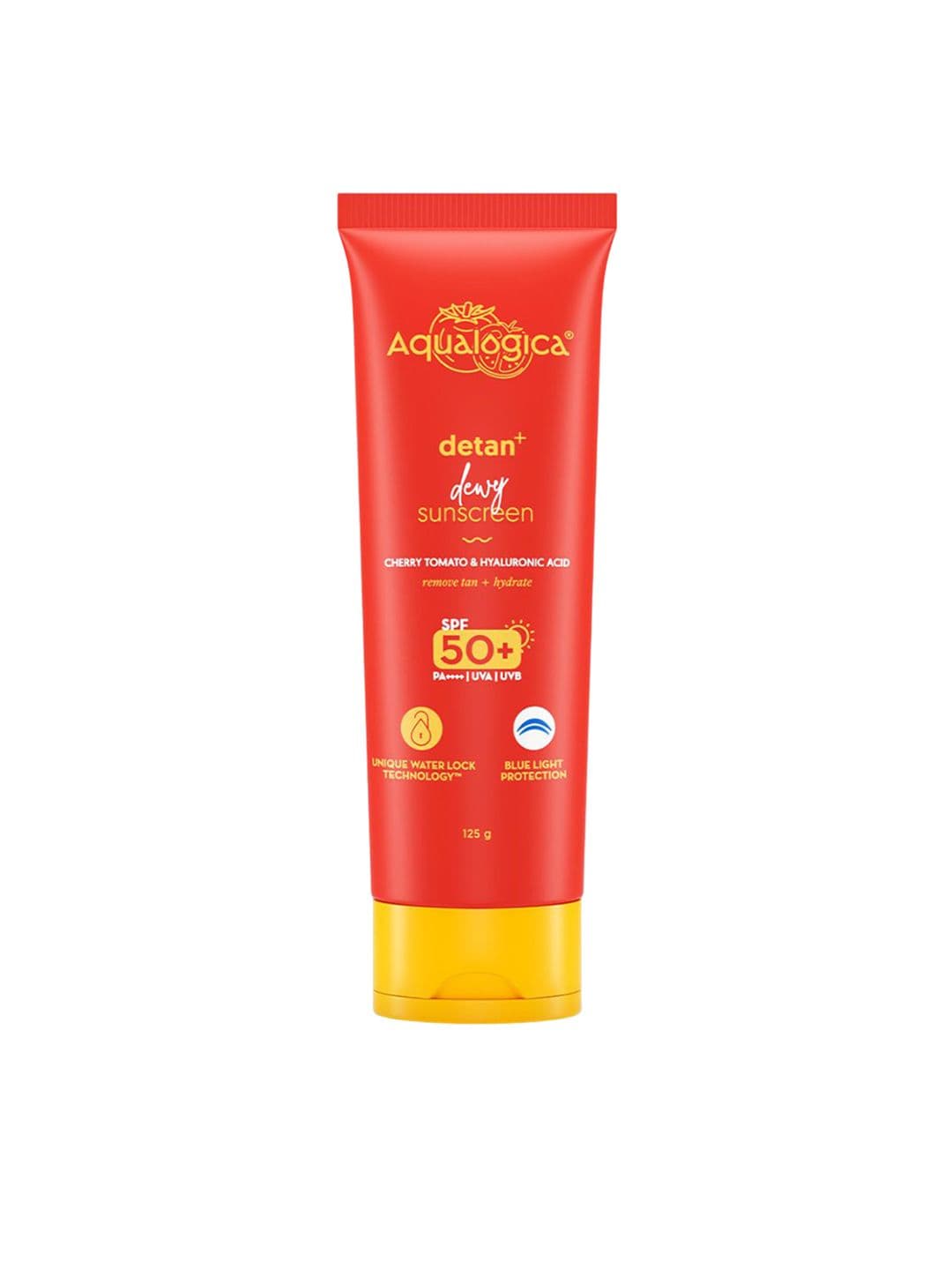 Aqualogica Detan+ Dewy Sunscreen With SPF 50+ & PA++++ - 125 g