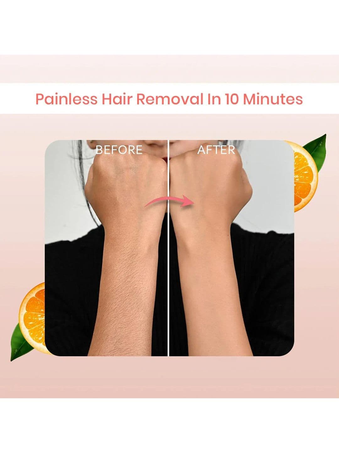 The Wellness Shop Best Bikini Wax - 10 Minutes Herbal Wax Powder - 100g