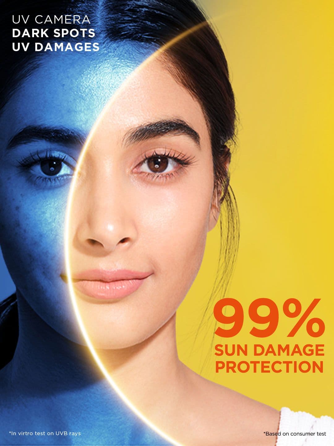 Garnier Super UV Invisible Serum Sunscreen SPF50 PA++++ - 99% Sun Damage Protection - 30ml