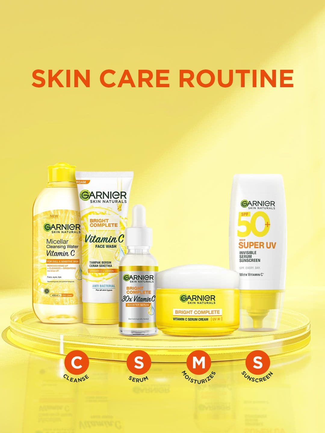 Garnier Super UV Invisible Serum Sunscreen SPF50 PA++++ - 99% Sun Damage Protection - 30ml