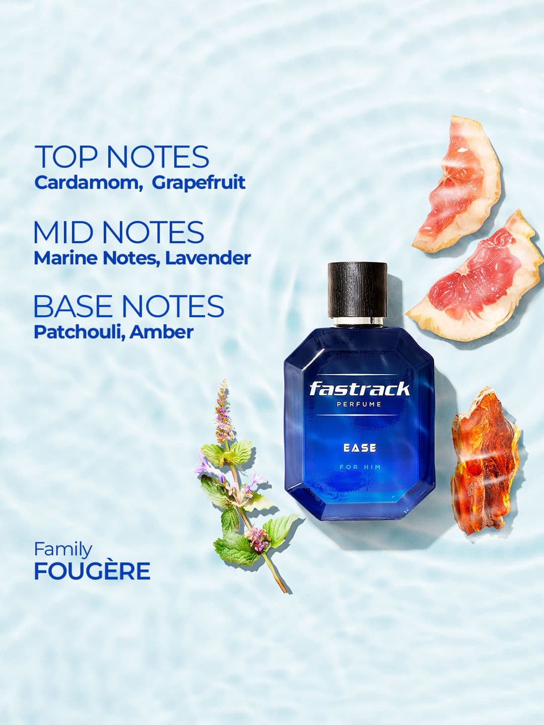 Fastrack Men Ease Eau de Parfum-100ml