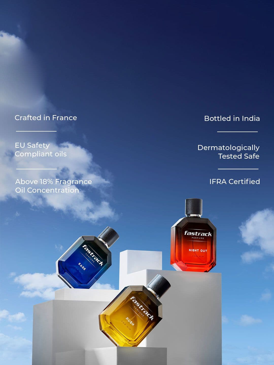 Fastrack Men Ease Eau de Parfum-100ml