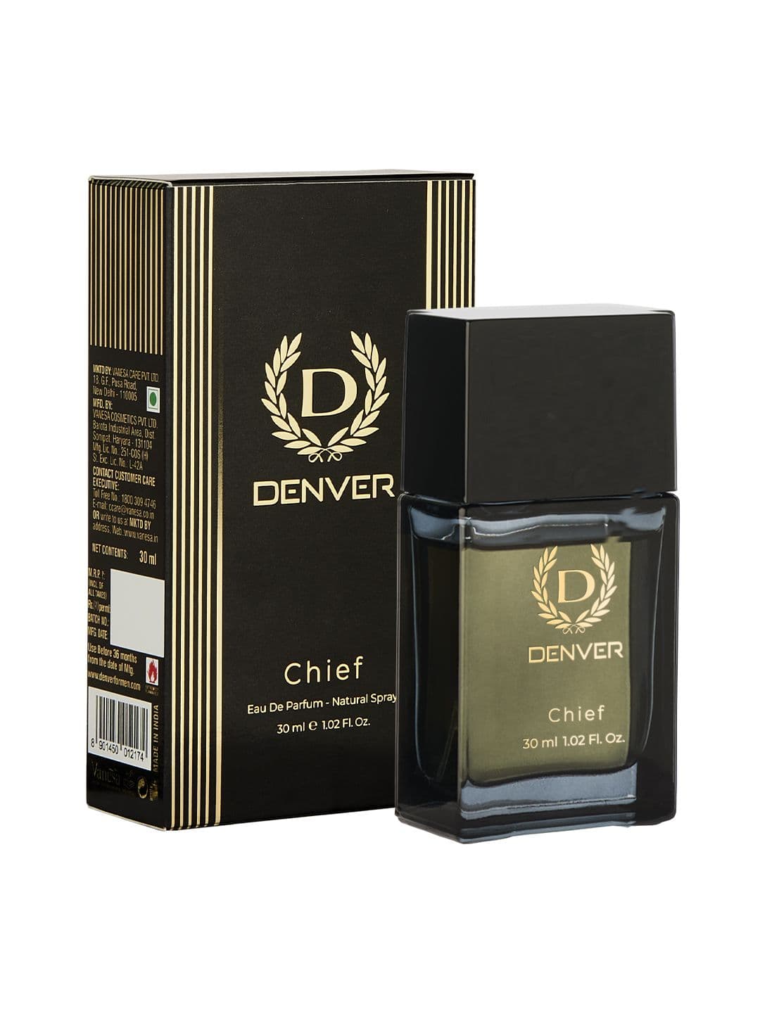 Denver Men Chief Natural Spray Eau de Parfum - 30 ml