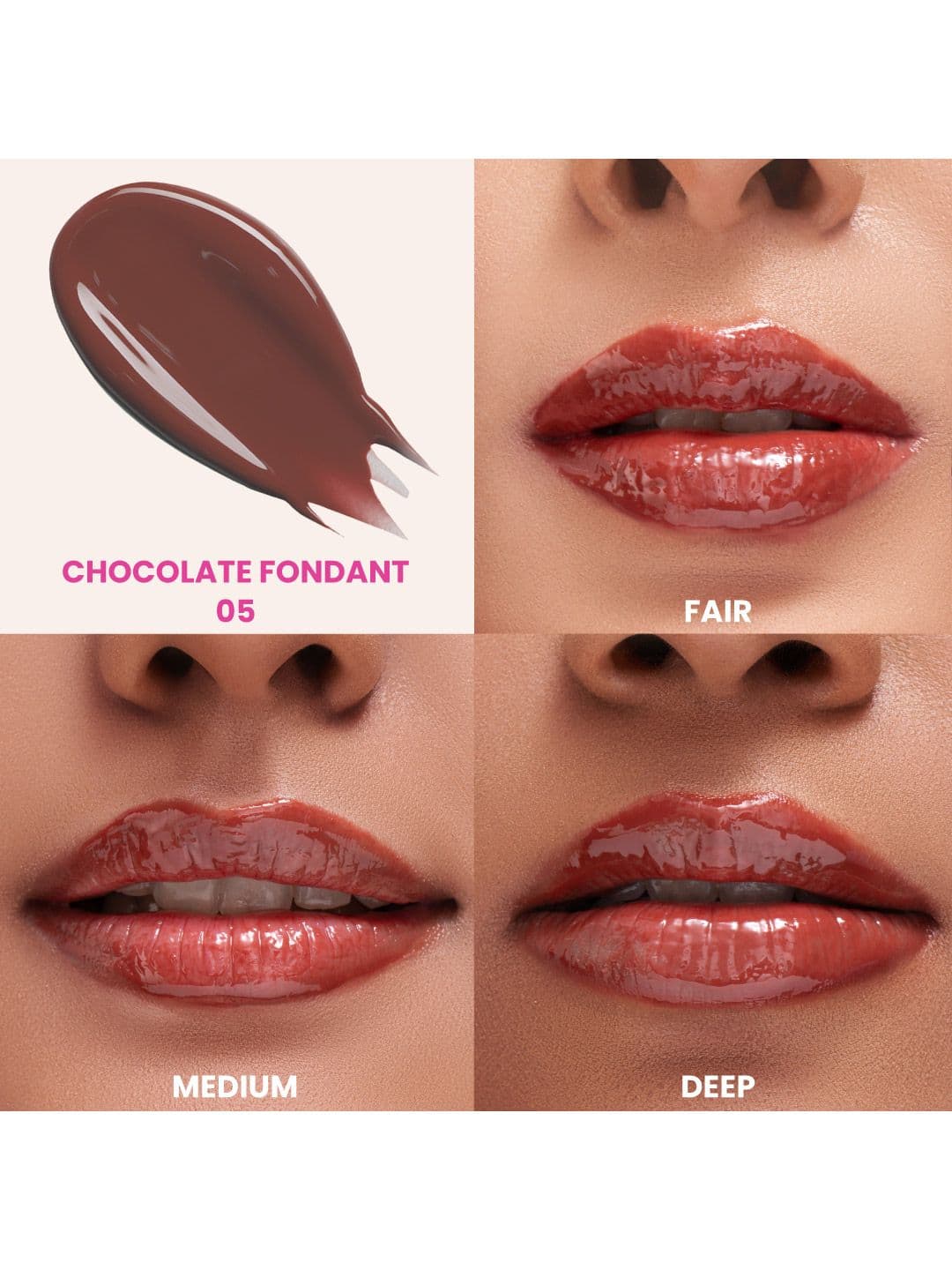 Typsy Beauty Pout Polish Peptide Lip Treatment Balm- 16g - Chocolate Fondant 05