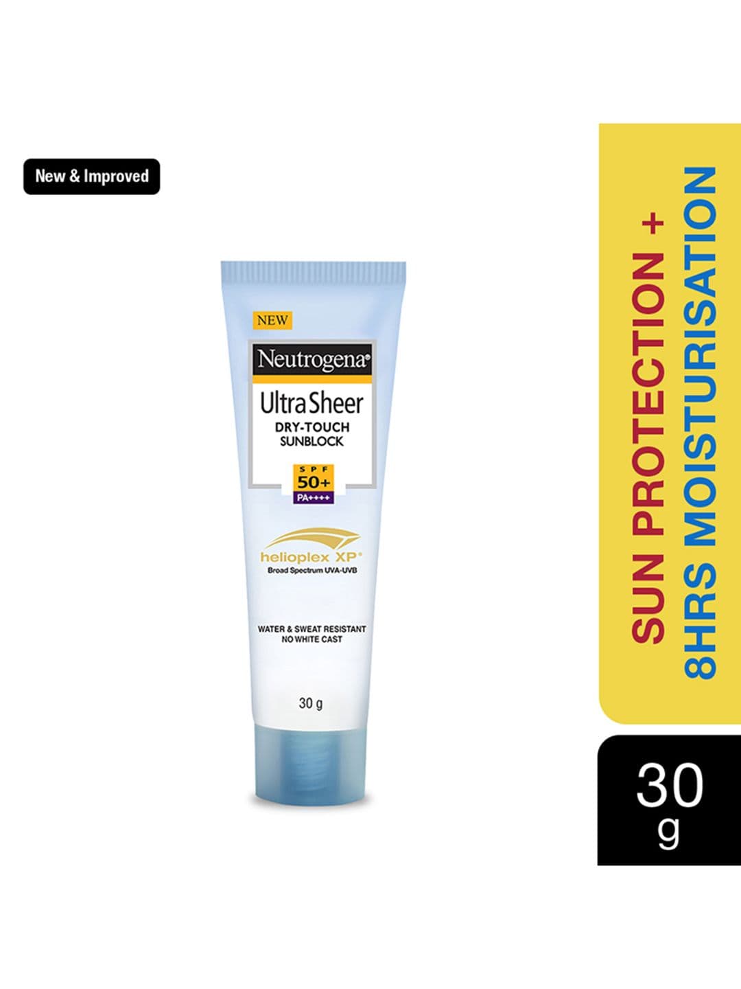 Neutrogena Set of 3 Ultra Sheer SPF50+ Dry Touch Sun Block with Glycerin - 30 g each