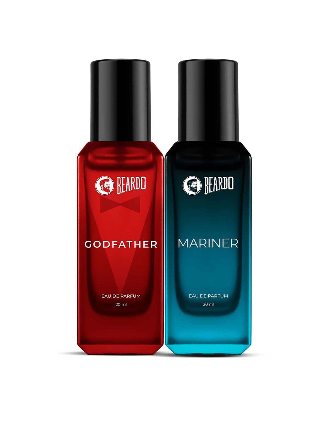 BEARDO Men Set of 2 Long Lasting Eau De Parfum - Godfather & Mariner - 20ml Each