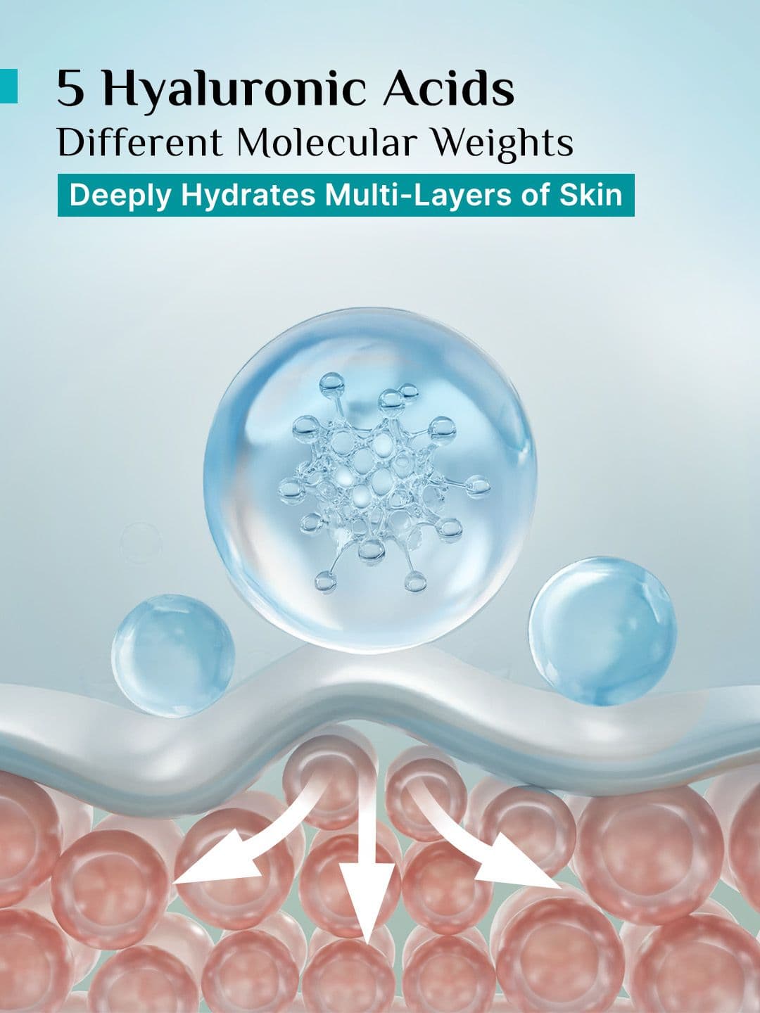 Pilgrim Korean Rice Water Hydra Glow Light Gel Moisturizer With 5x Hydration - 100 g