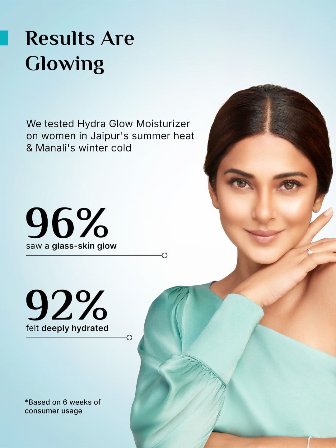 Pilgrim Korean Rice Water Hydra Glow Light Gel Moisturizer With 5x Hydration - 100 g