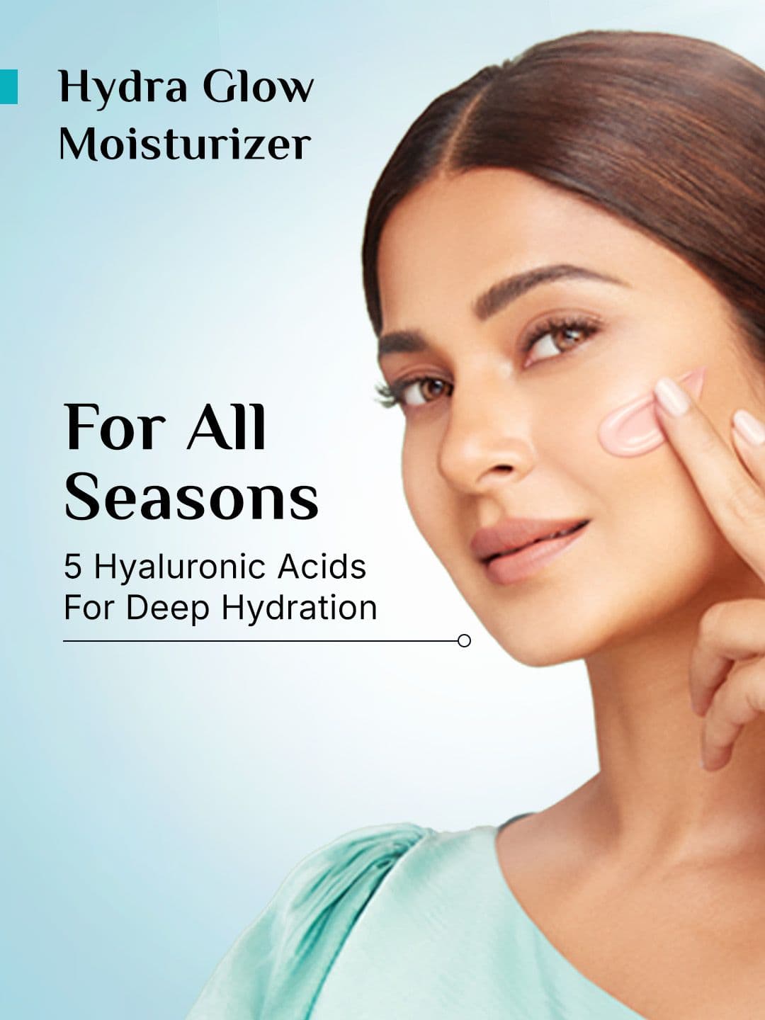 Pilgrim Korean Rice Water Hydra Glow Light Gel Moisturizer With 5x Hydration - 100 g