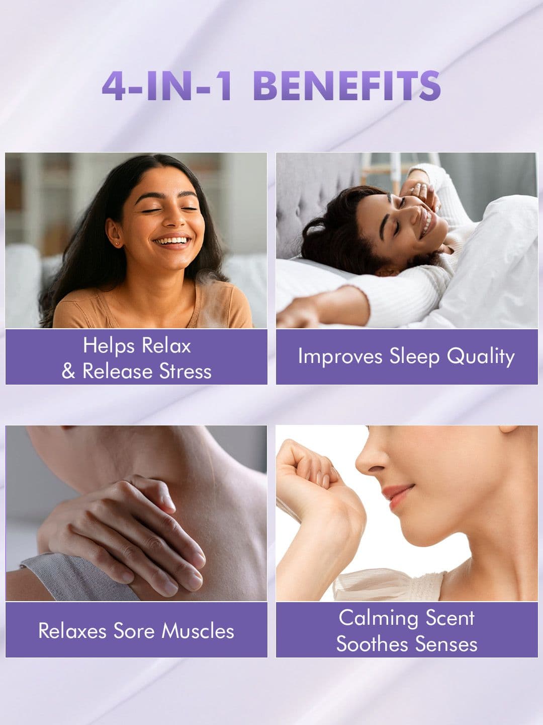 MCaffeine 10% Magnesium Body Lotion for 3X Stress Reduction, Better Sleep - Vanilla -300ml