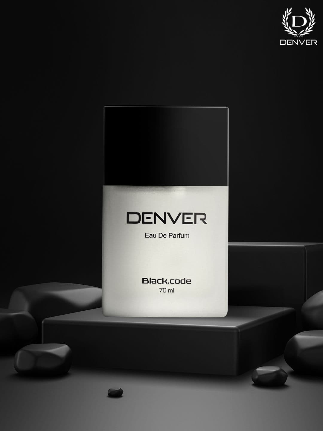 Denver Men Black Code Eau de Parfum 70ml