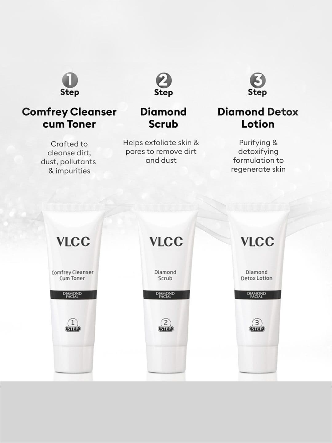 VLCC Diamond Single Facial Kit - 60 g