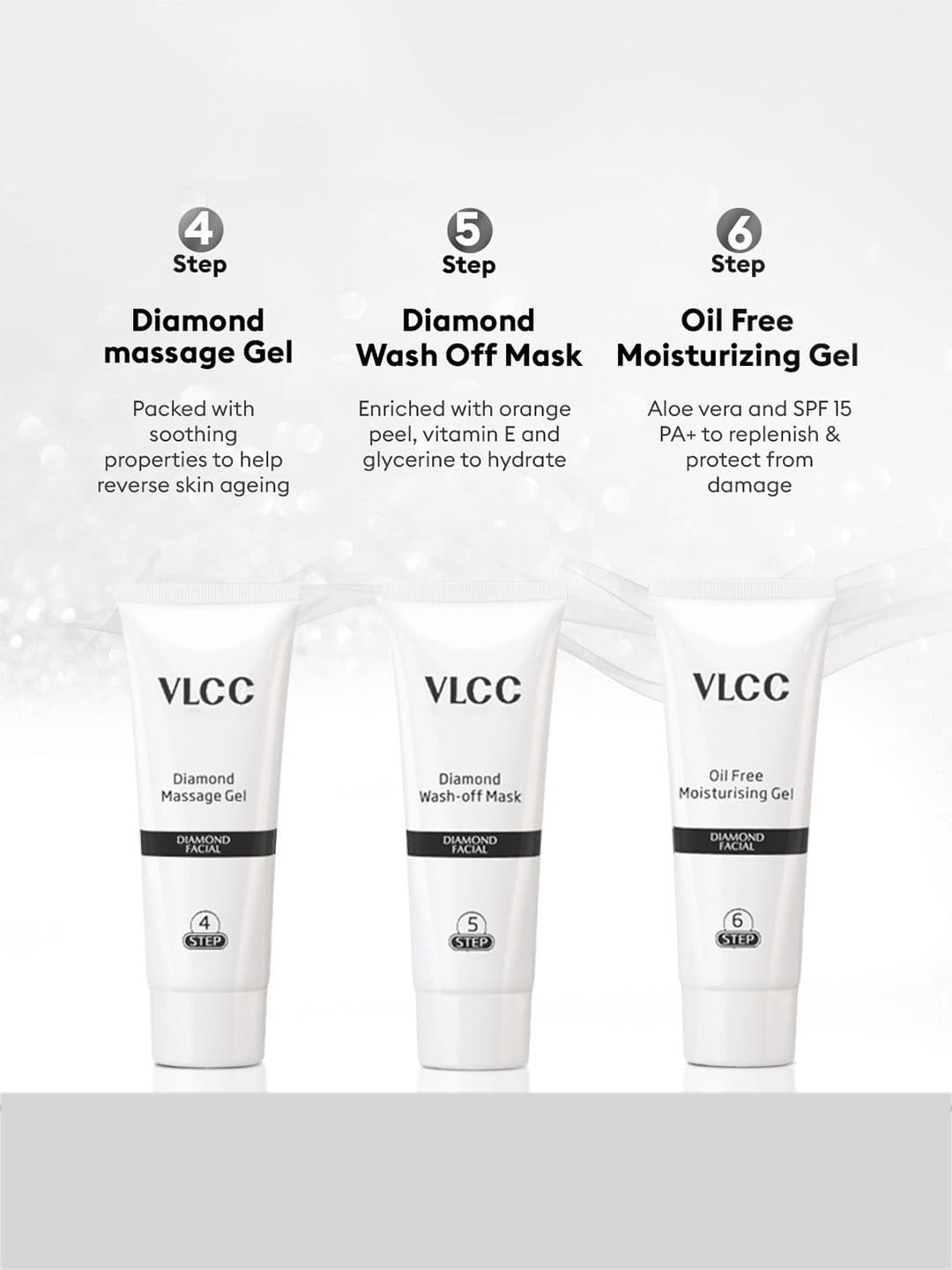 VLCC Diamond Single Facial Kit - 60 g