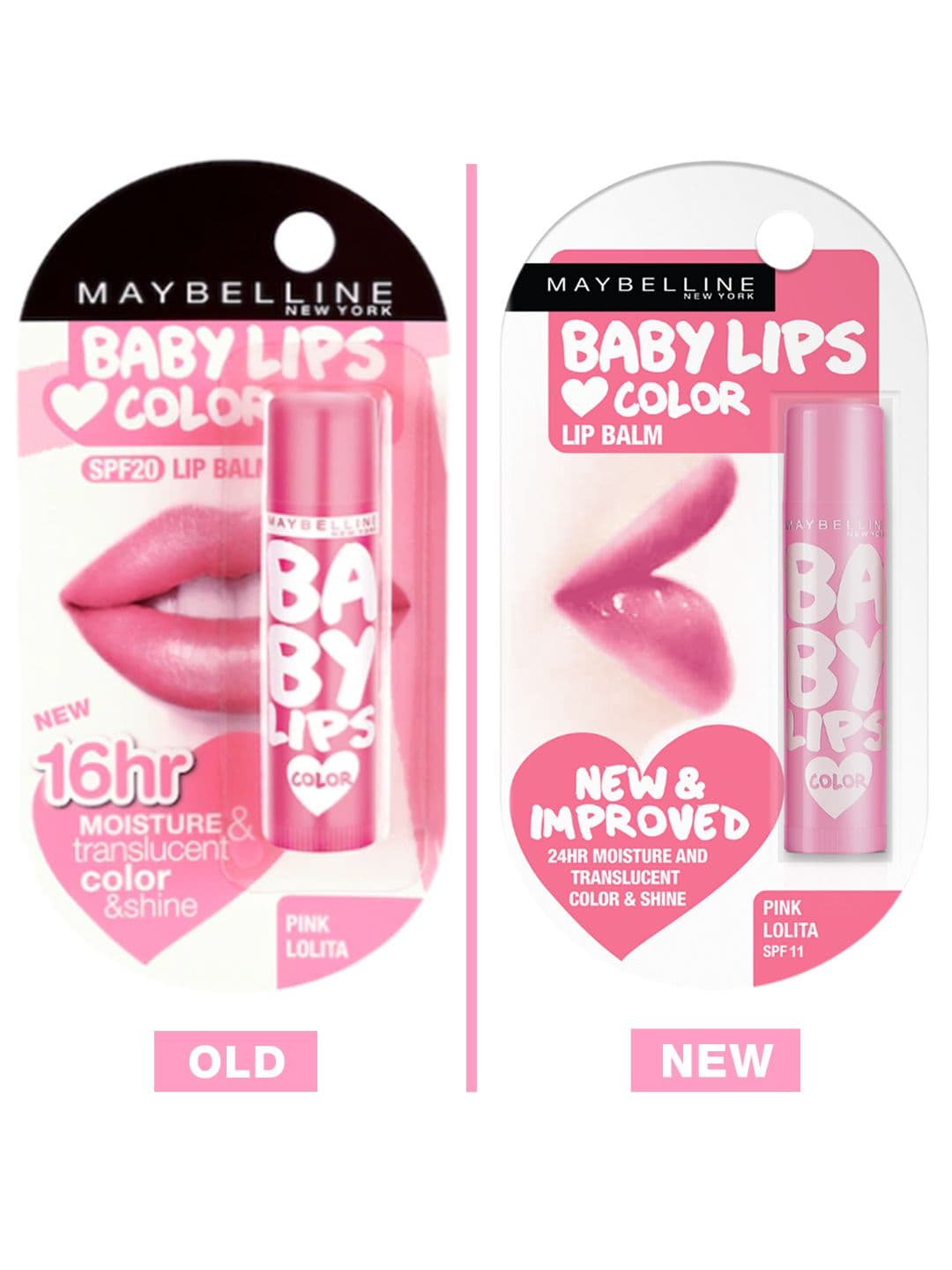 Maybelline New York Baby Lips Tinted Lip Balm 4g - Pink Lolita