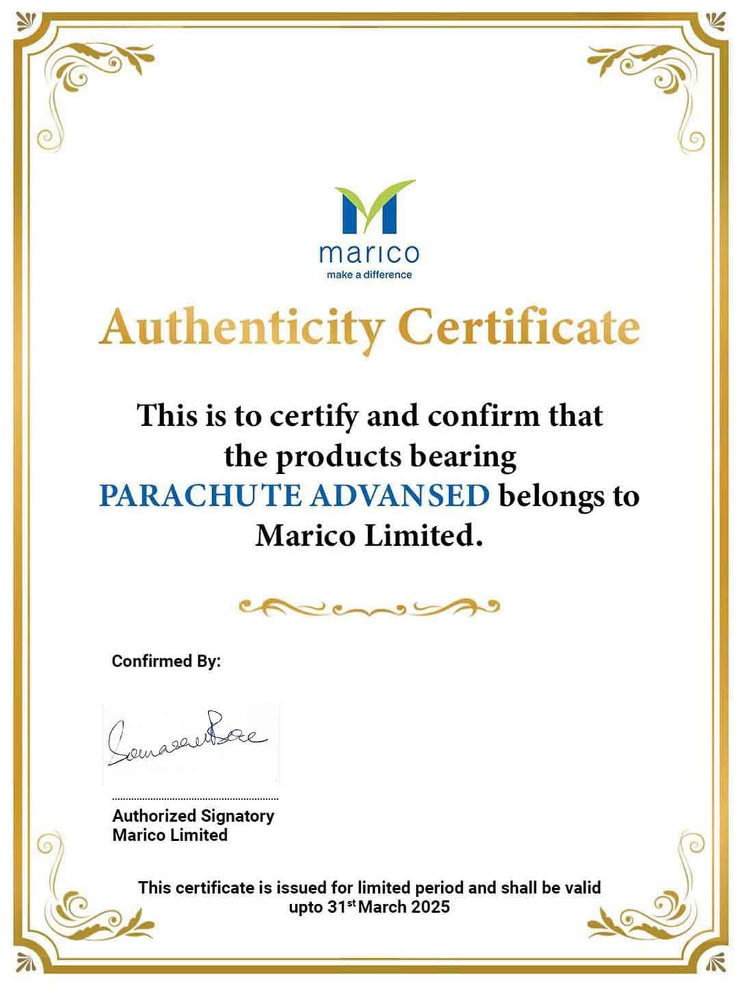 Parachute Advansed Deep Nourish Body Lotion - 600ml