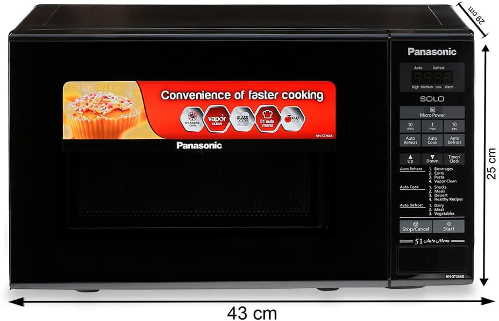 Panasonic 20 L Solo Microwave Oven