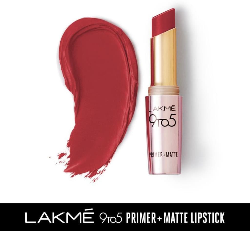 Lakmé 9 to 5 Primer plus Matte Lip Color