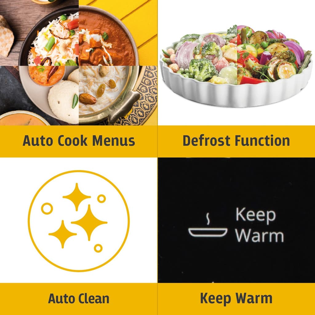 Whirlpool 20 L 18 Auto Cook Recipes, Feather Touch Membrane Solo Microwave Oven