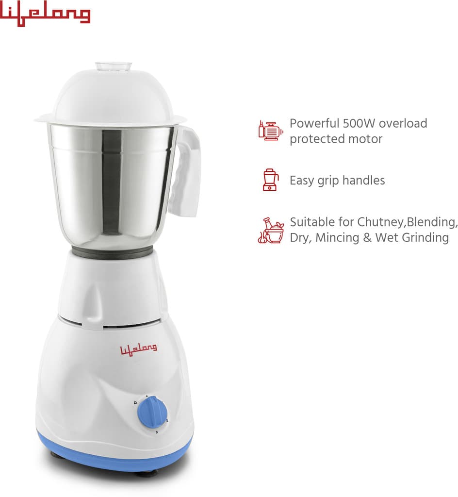 Lifelong Power Pro 500 W Mixer Grinder