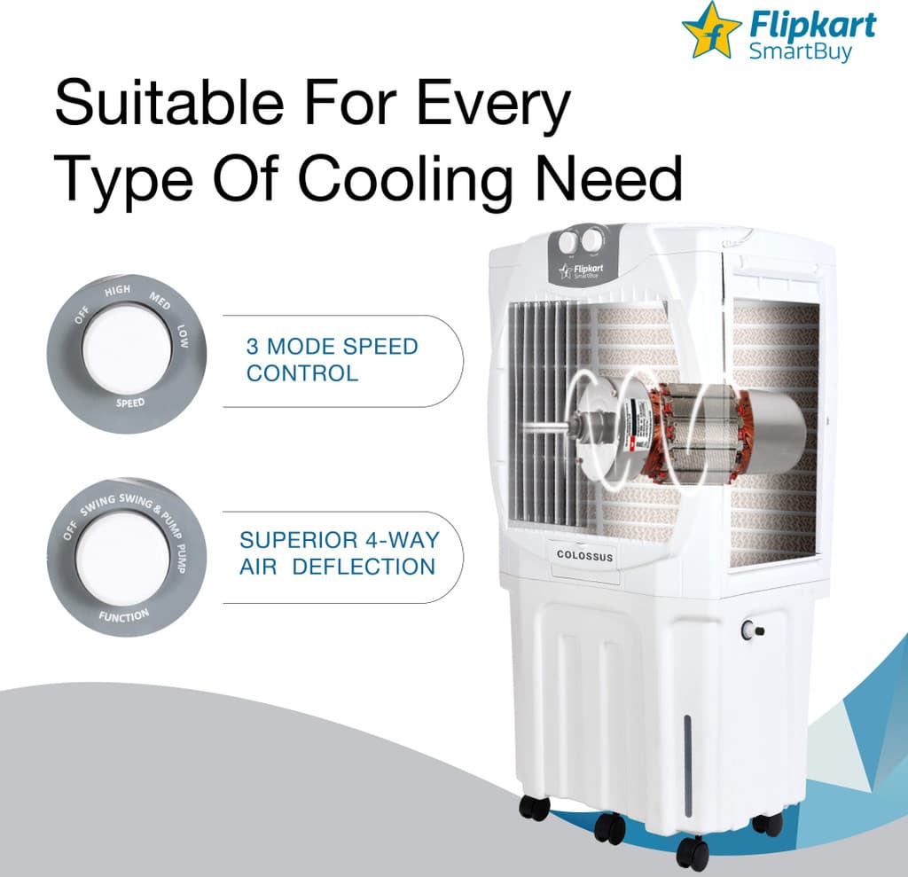 Flipkart SmartBuy 95 L Desert Air Cooler
