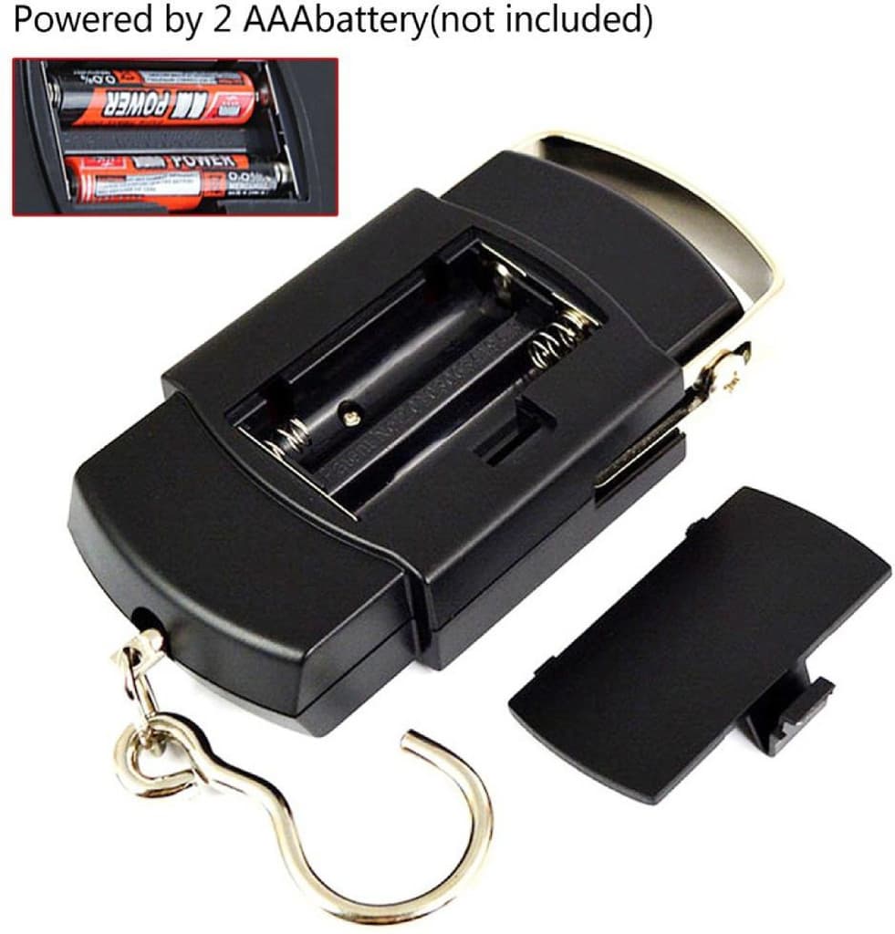 Glancing 50Kg Portable Hanging Luggage Weight Machine Digital for Weighing Household Items i.e. Waste Newspaper, Gas Cylinder, Disposal etc Weighing Scale