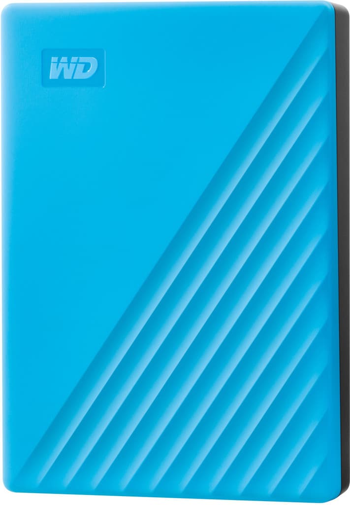 WD My Passport 5 TB External Hard Disk Drive (HDD) 5 GB/s, USB 3.0 Cable with Password Enabled, Compatible with Windows