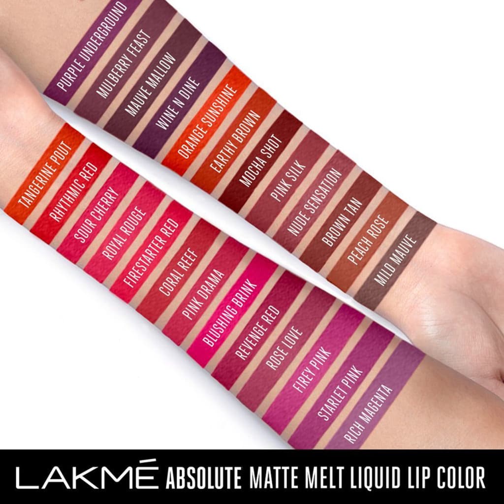 Lakmé Absolute Matte Melt Liquid Lip Color