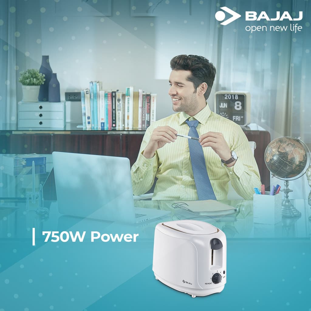 BAJAJ by BAJAJ ATX 4 750 W Pop Up Toaster
