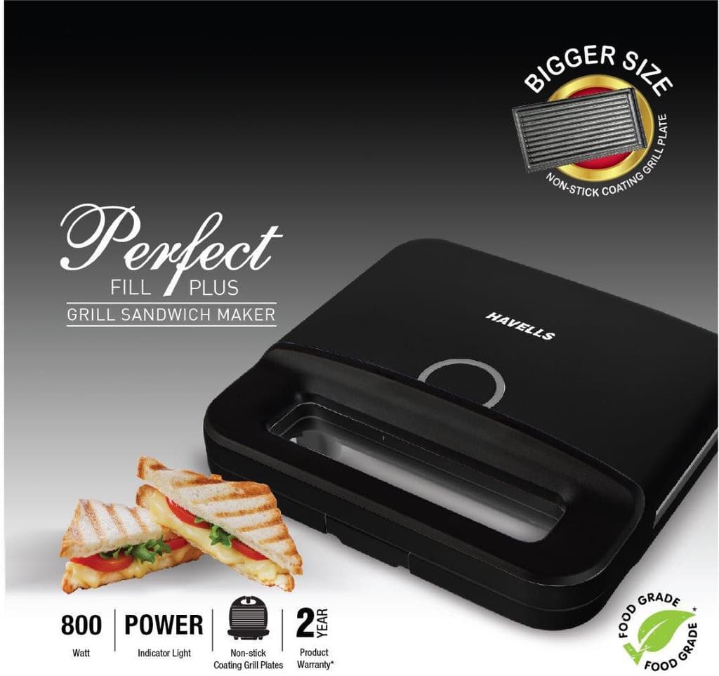 HAVELLS perfect fill plus Grill Sandwich Maker