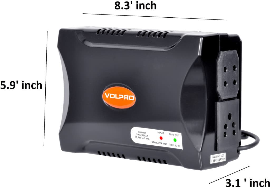 VOLPRO LED / LCD / SMART TV UPTO 55'INCH Voltage Stablizer MV-02