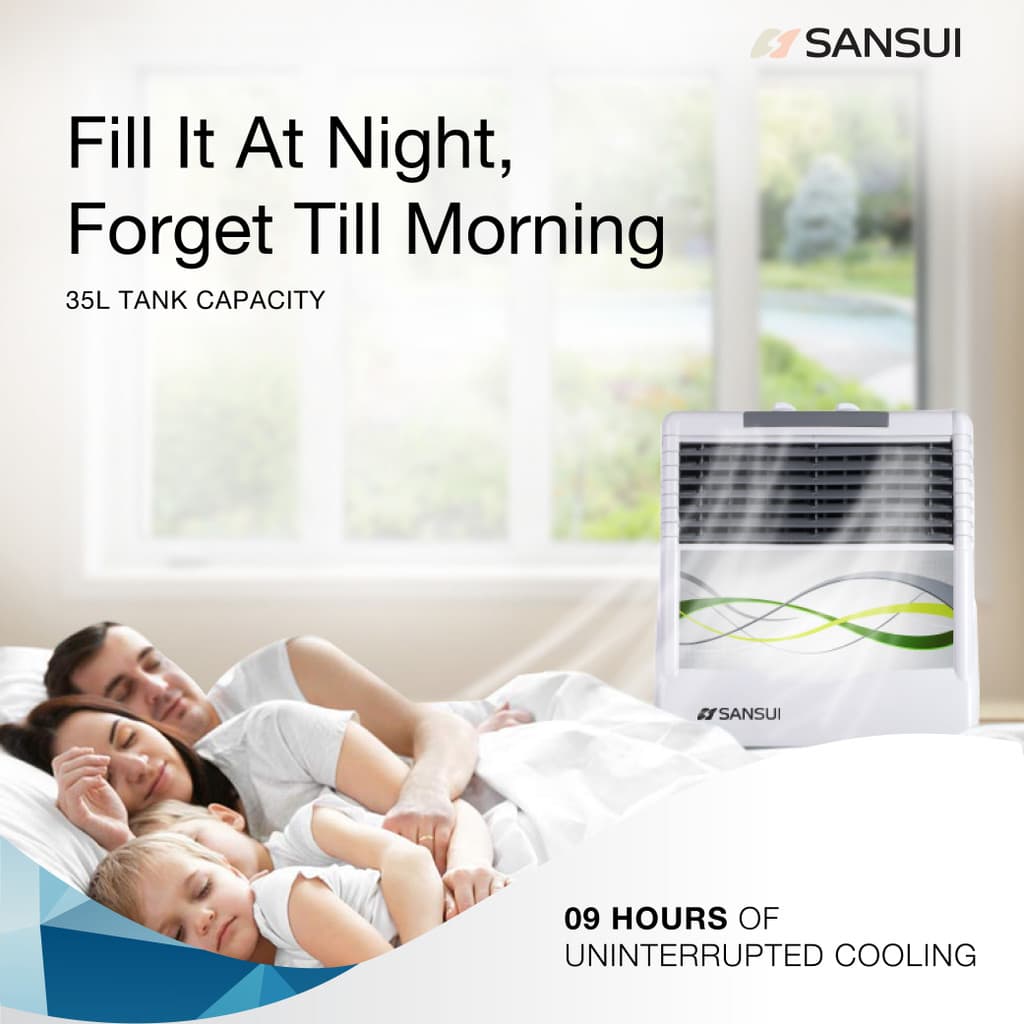 Sansui 35 L Room/Personal Air Cooler
