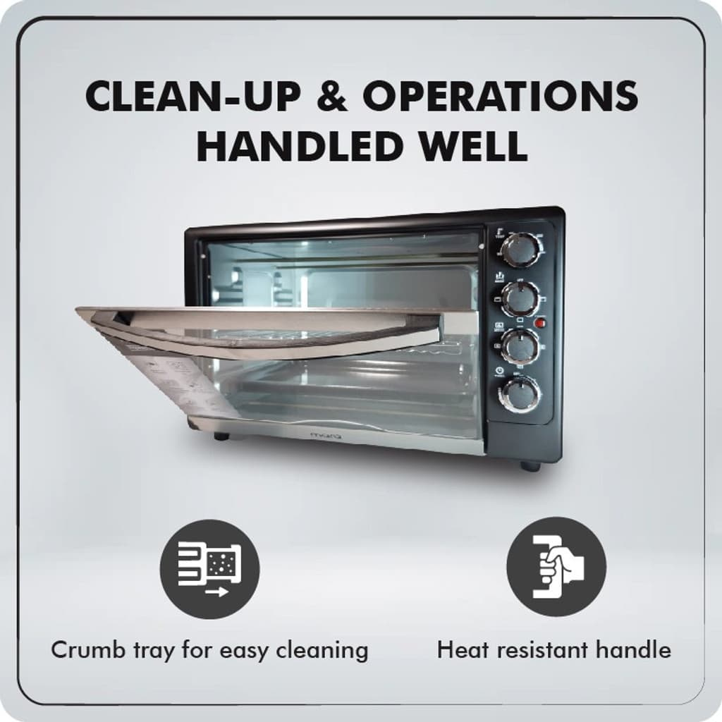 MarQ by Flipkart 48-Litre with Motorized Rotisserie Oven Toaster Grill (OTG)